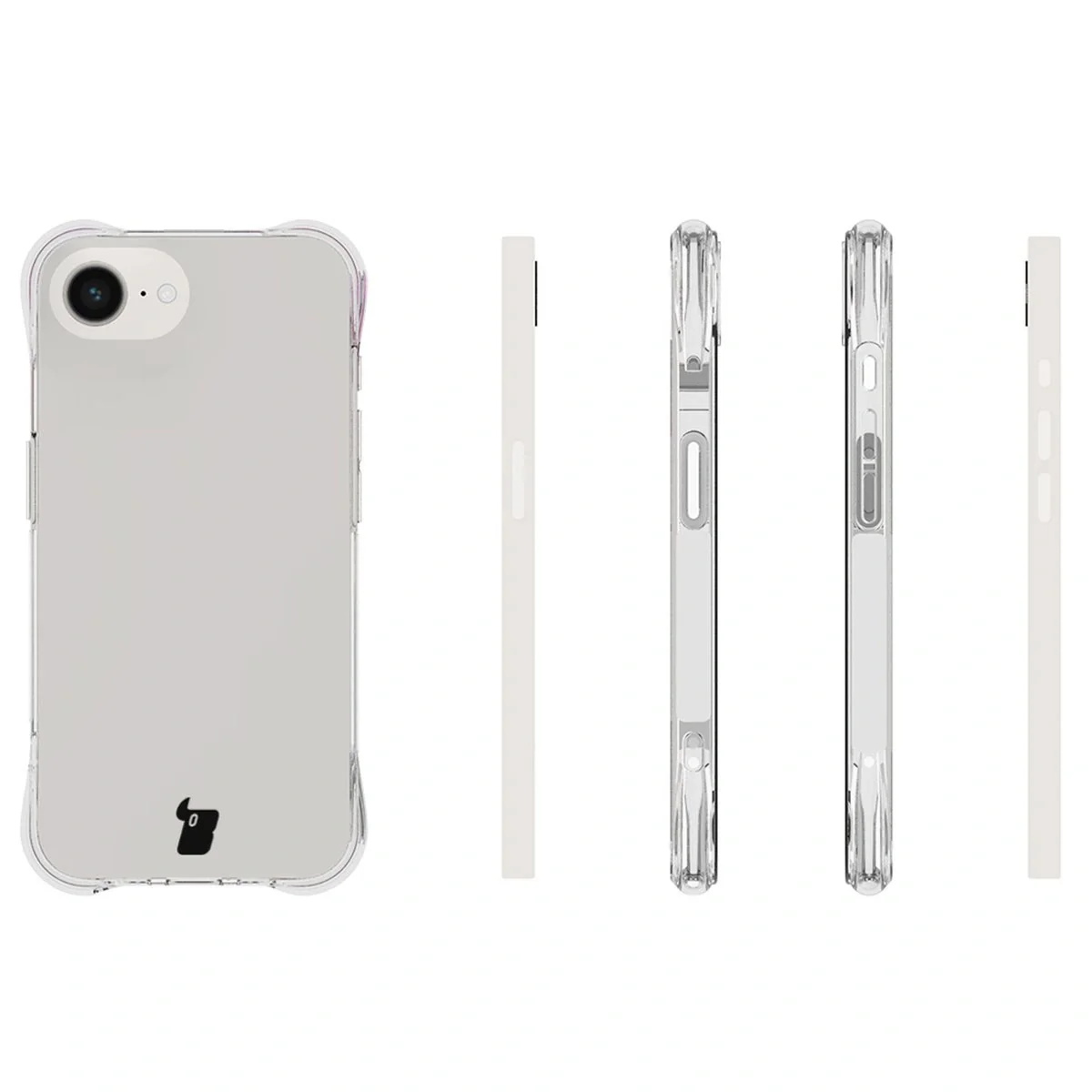 Flexible Handyhülle für iPhone 17e / 16e, Bizon Case Salpa, Transparent - Image 3
