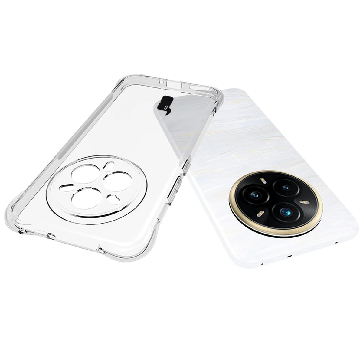 Flexible Handyhülle für Realme 14 Pro+ 5G, Bizon Case Salpa, Transparent - Image 4