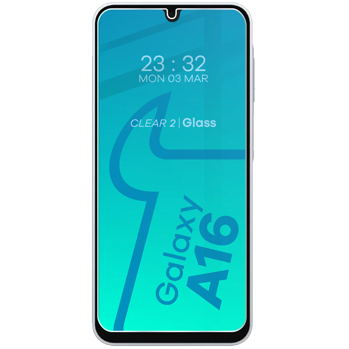 Gehärtetes Glas - 3 Stück + Kameraschutz für Galaxy A16 4G/5G, Bizon Glass Clear Pack - Image 3