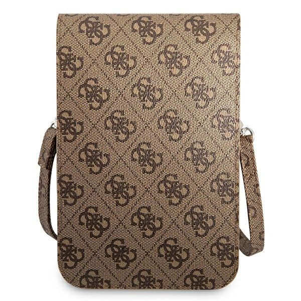 Guess 4G Triangle Universaltasche / Schuber 100 x 160 mm, braun - Image 5