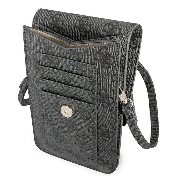 Guess 4G Triangle Universaltasche / Schuber 100 x 160 mm, schwarz - Image 4