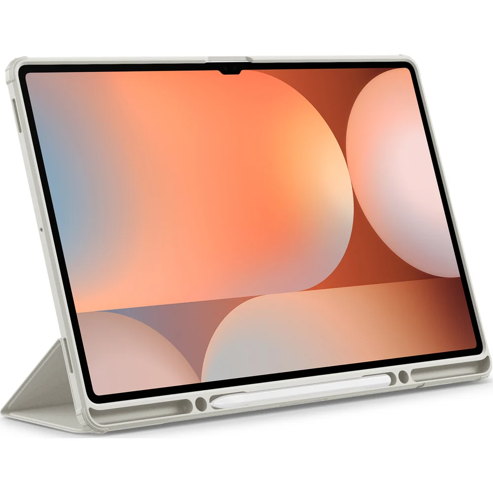 Hülle für Galaxy Tab S10 Ultra / S9 Ultra / S8 Ultra, Spigen Ultra Hybrid Pro, Grau-Transparent - Image 3