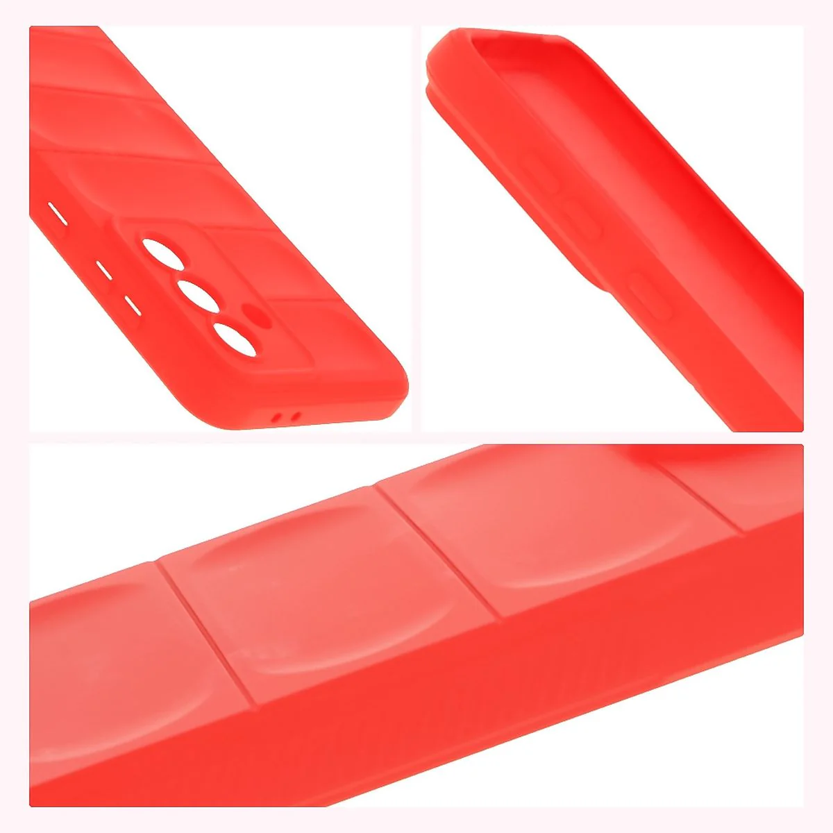 Robuste Handyhülle für Galaxy A36 5G / Galaxy A56 5G, Bizon Case Tur, Rot - Image 7