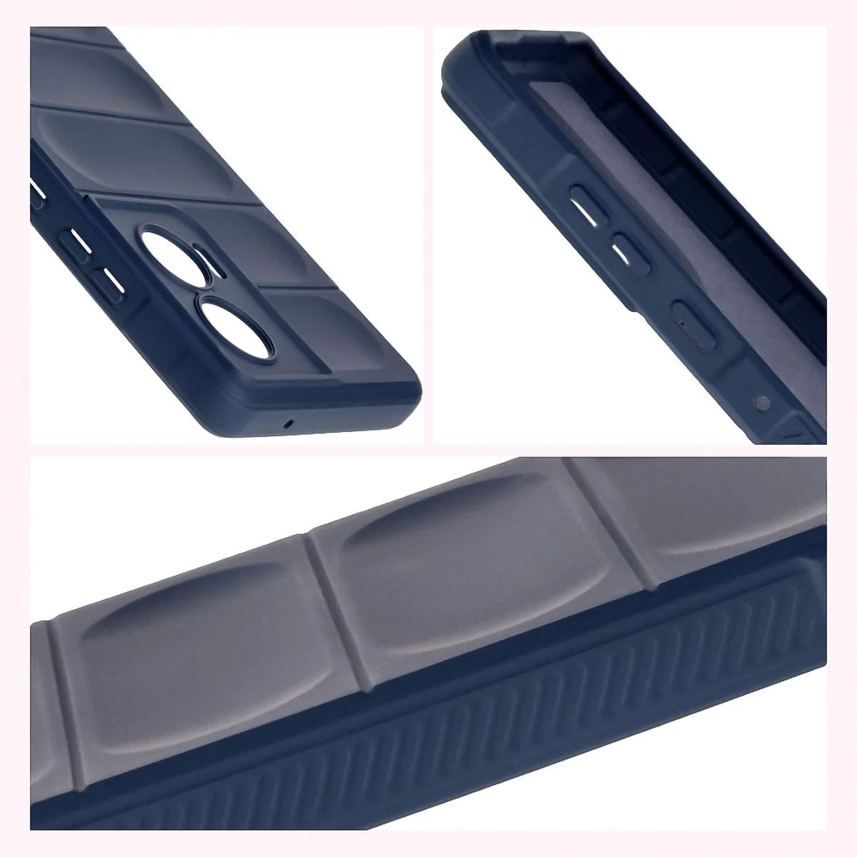Robuste Handyhülle für Motorola Edge 50 Fusion, Bizon Case Tur, Dunkelblau - Image 7