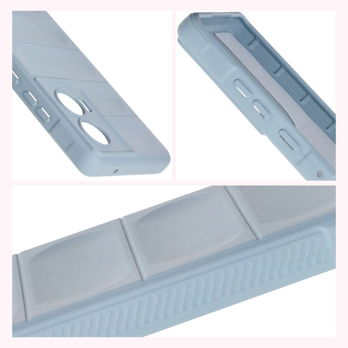 Robuste Handyhülle für Motorola Edge 50 Fusion, Bizon Case Tur, Hellblau - Image 7