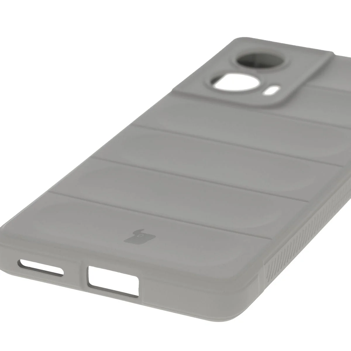 Robuste Handyhülle für Motorola Edge 50 Fusion, Bizon Case Tur, Hellgrau - Image 3