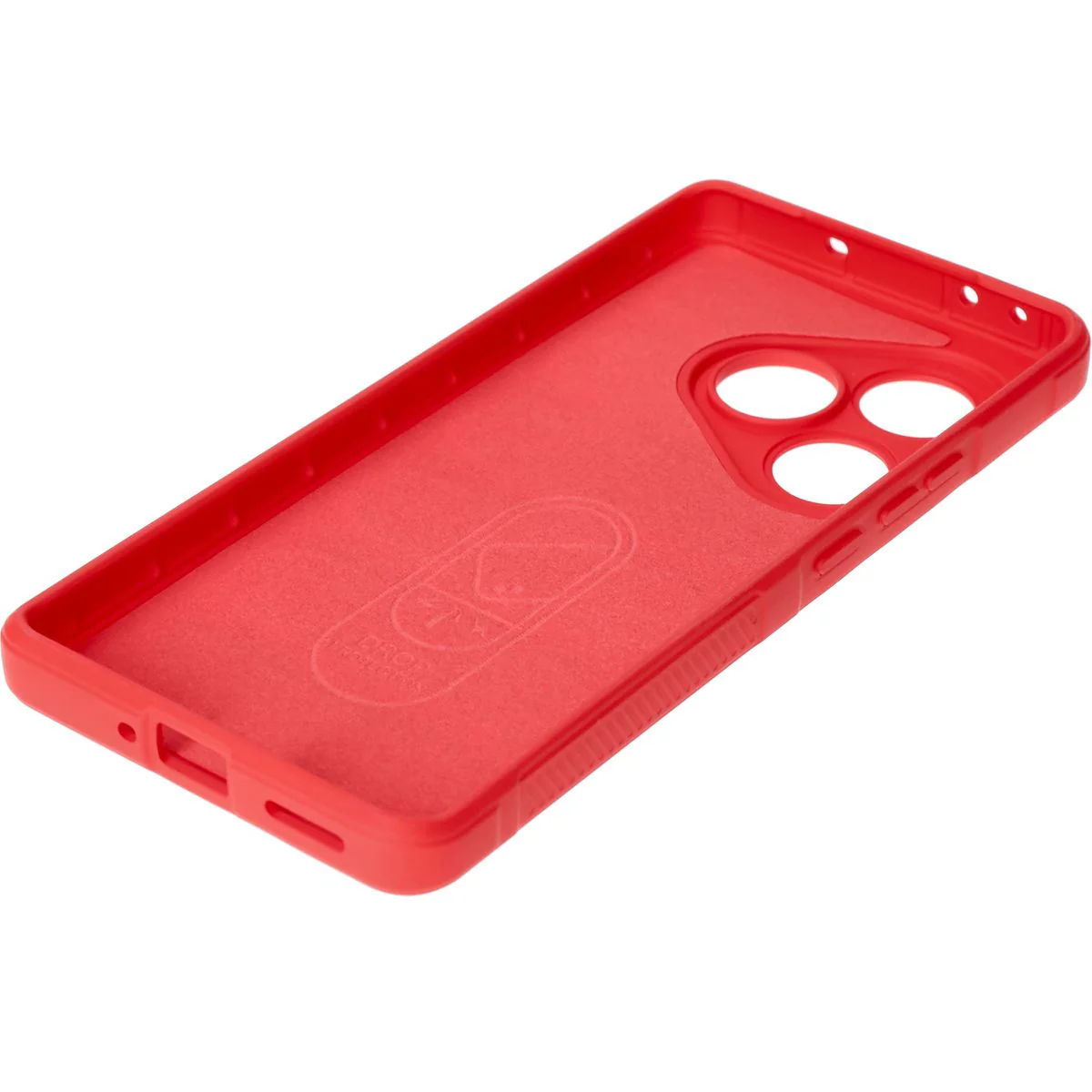 Robuste Handyhülle für Realme GT 6 / GT 6T / GT Neo6 SE, Bizon Case Tur, Rot - Image 4