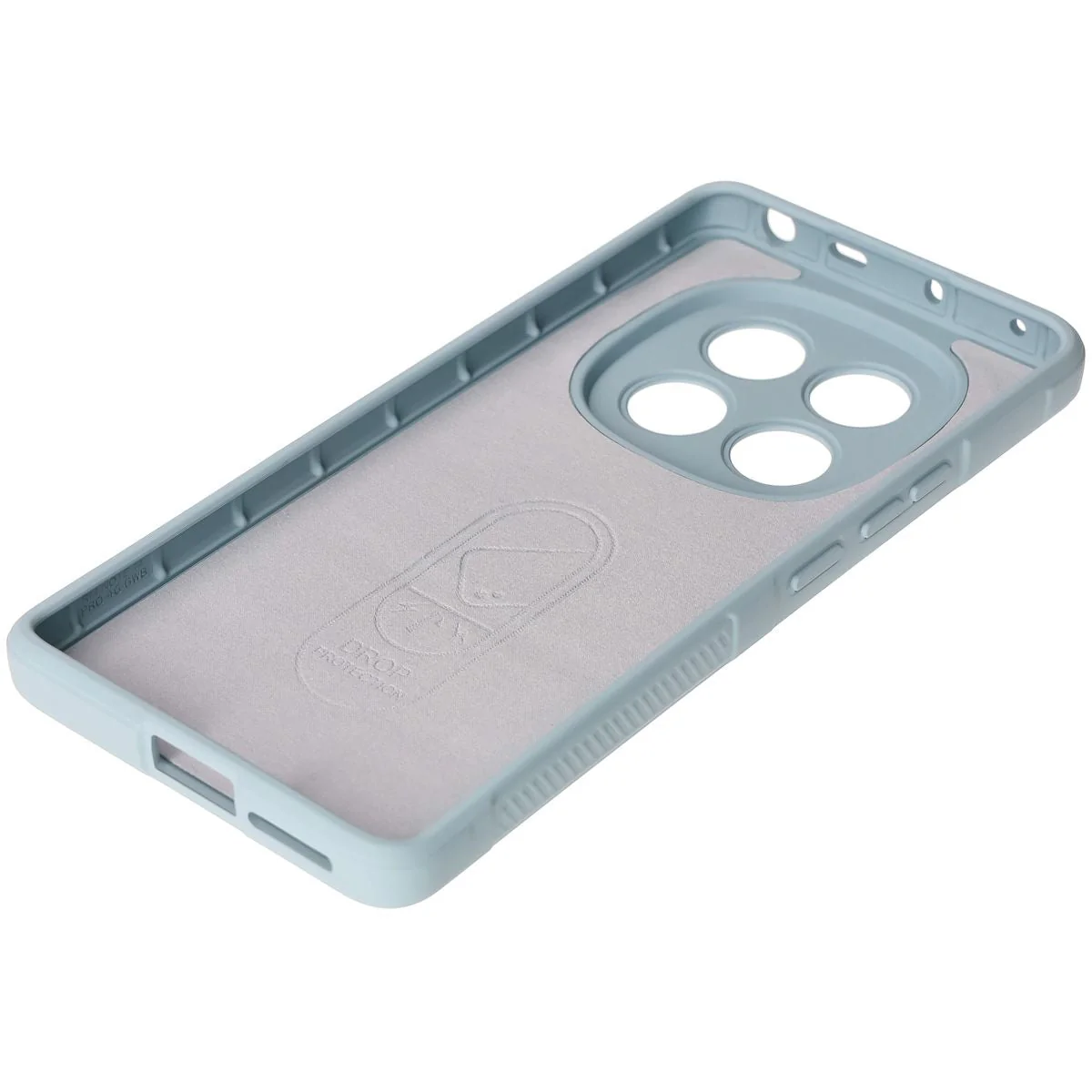 Robuste Handyhülle für Xiaomi Redmi Note 14 Pro 4G, Bizon Case Tur, Hellblau - Image 4