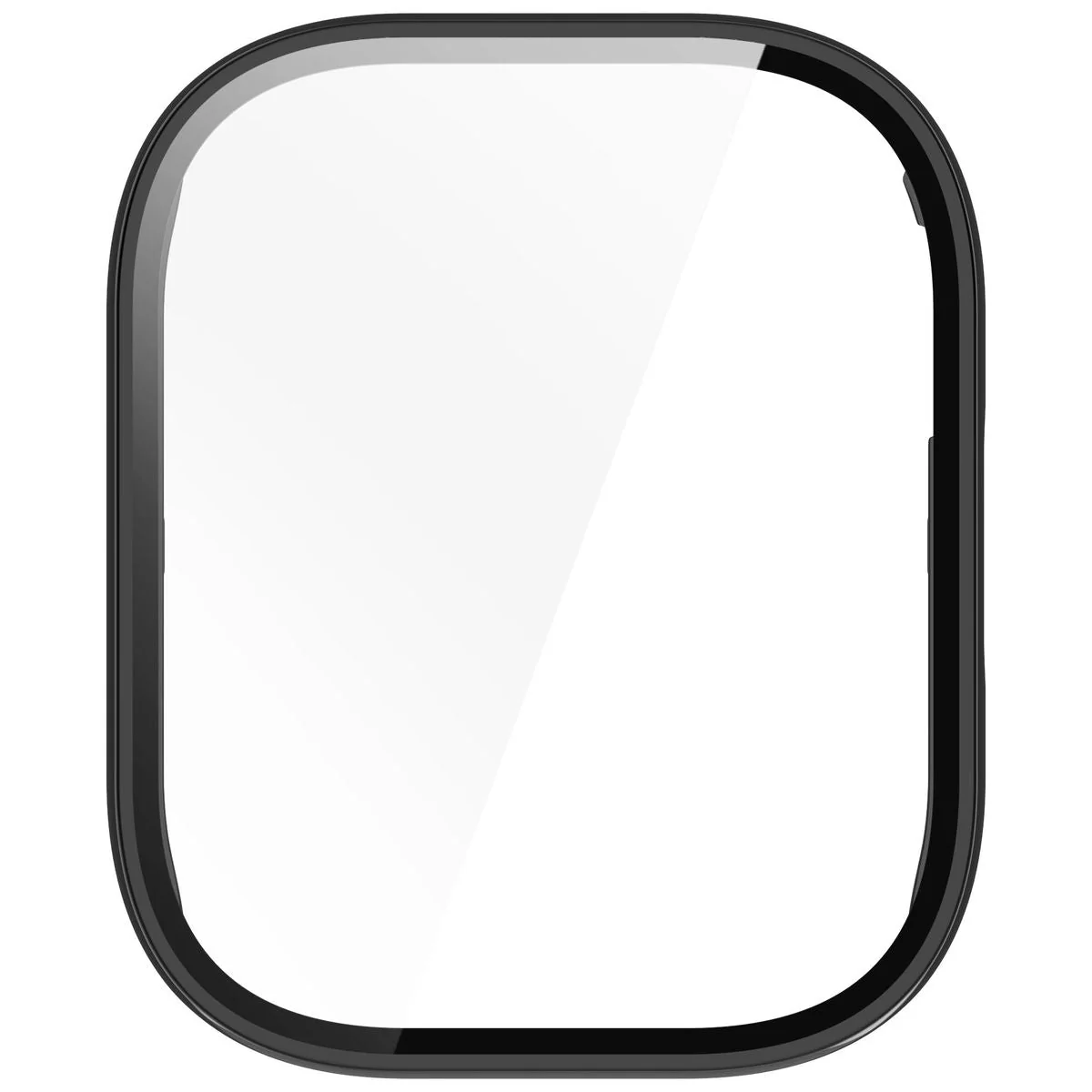 Schutzhülle mit Glas für Xiaomi Redmi Watch 5 Active, Bizon Case+Glass Watch, Schwarz - Image 8