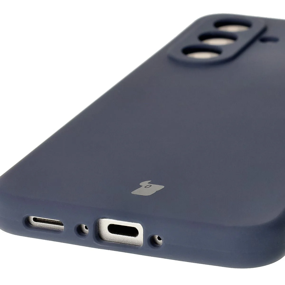 Silikon Handyhülle für Galaxy A56 5G, Bizon Soft Case, Dunkelblau - Image 3